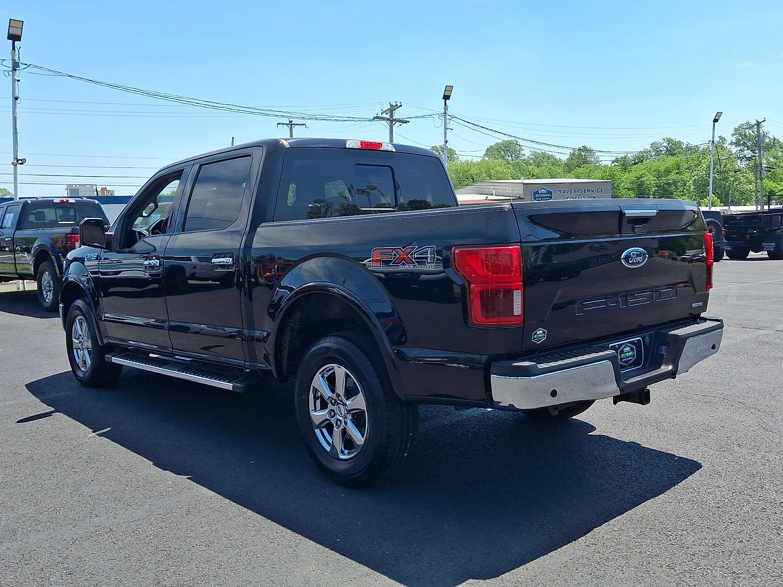 Used 2018 Shadow Black   G1 Ford LARIAT image 7