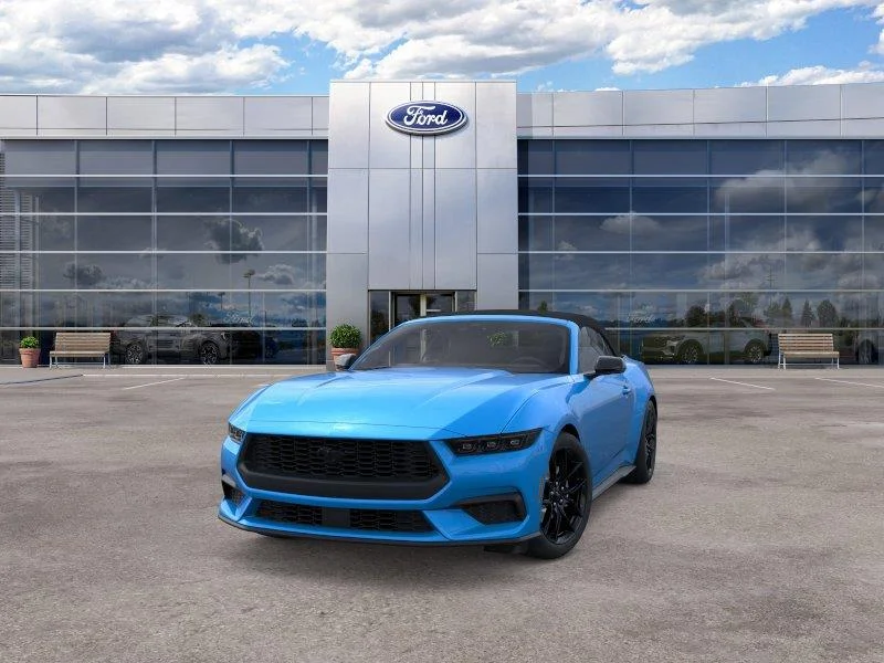 New 2026 Grabber Blue Metallic Ford EcoBoost® Premium Convertible image 2
