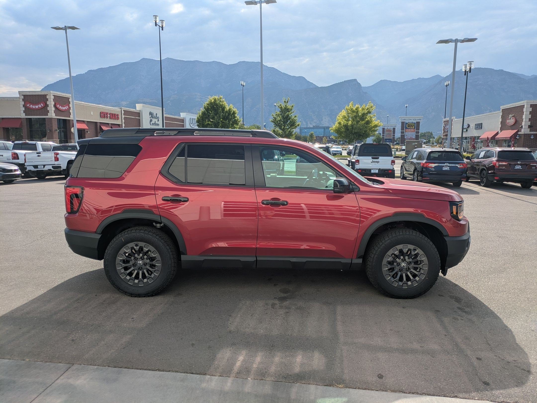 New 2026 Radiant Red Metallic II Honda TrailSport image 2