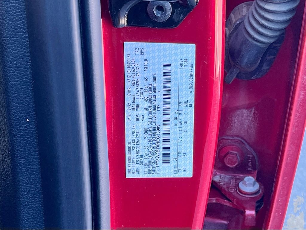 Used 2022 Red Ford Lariat image 30
