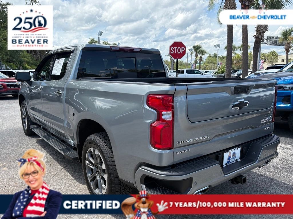 Used 2025 Sterling Gray Metallic Chevrolet High Country image 5