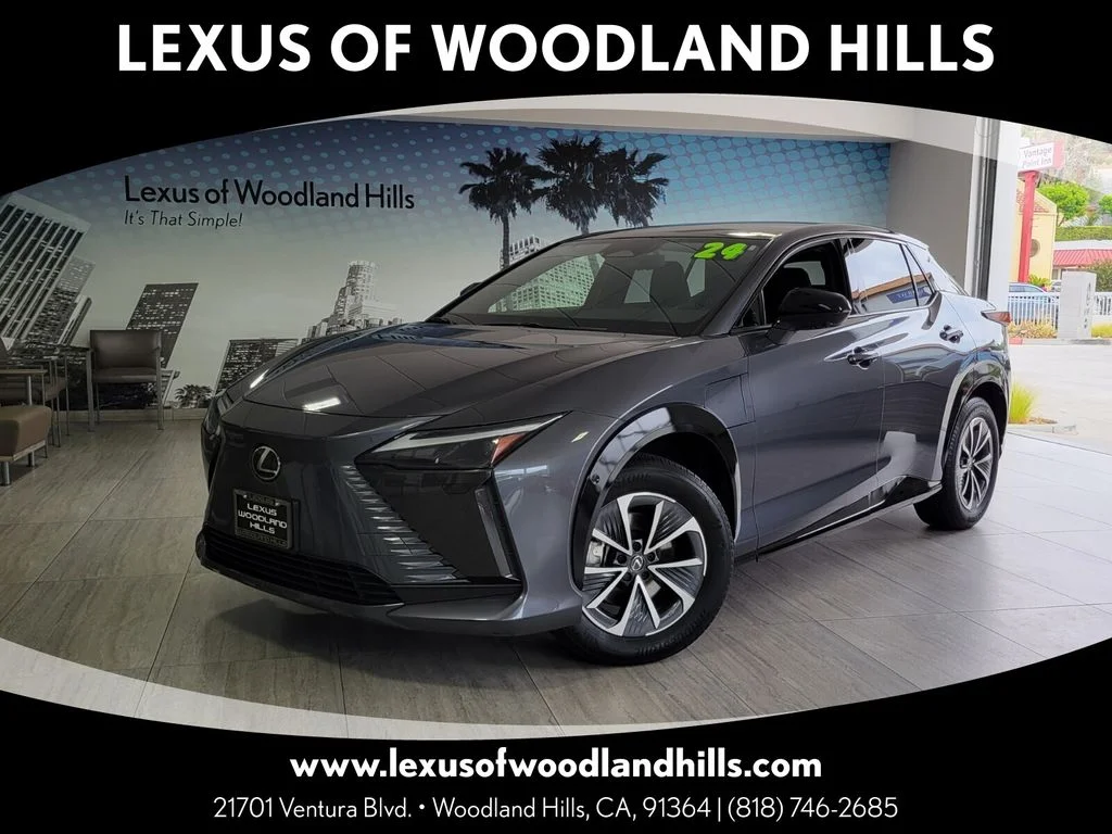 Used 2024 Cloudburst Gray Lexus 300e Premium image 1