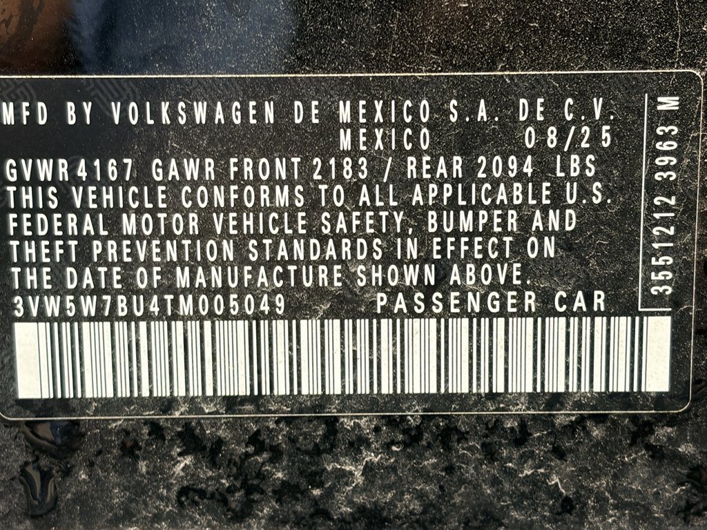 Used 2026 Deep Black Pearl Volkswagen S image 19