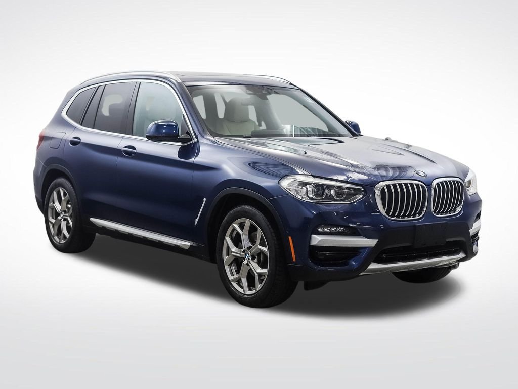 Used 2020 Blue Metallic BMW xDrive30i image 7