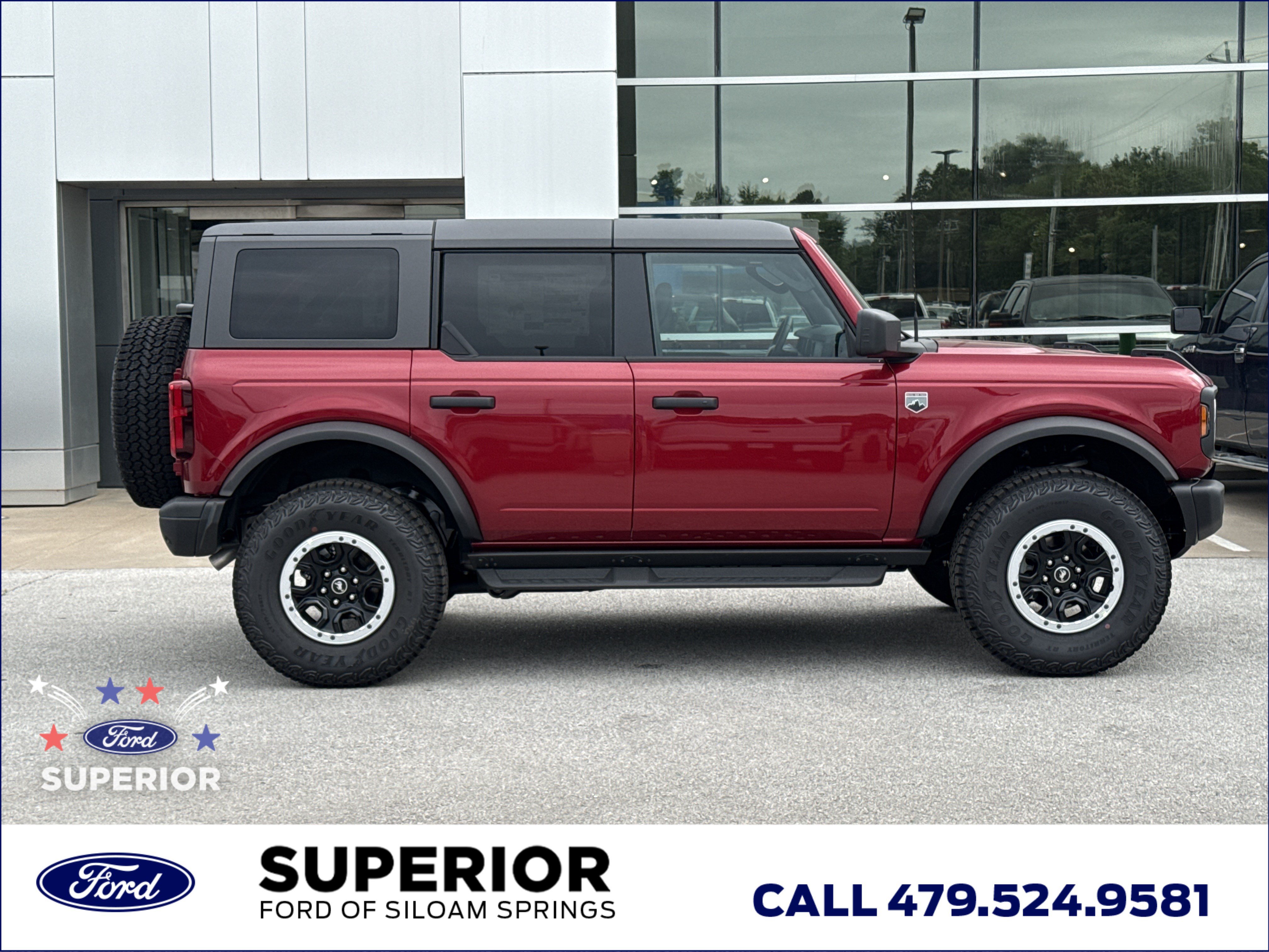 New 2026 Ruby Red Metallic Tinted Clearcoat Ford Big Bend 4WD image 2