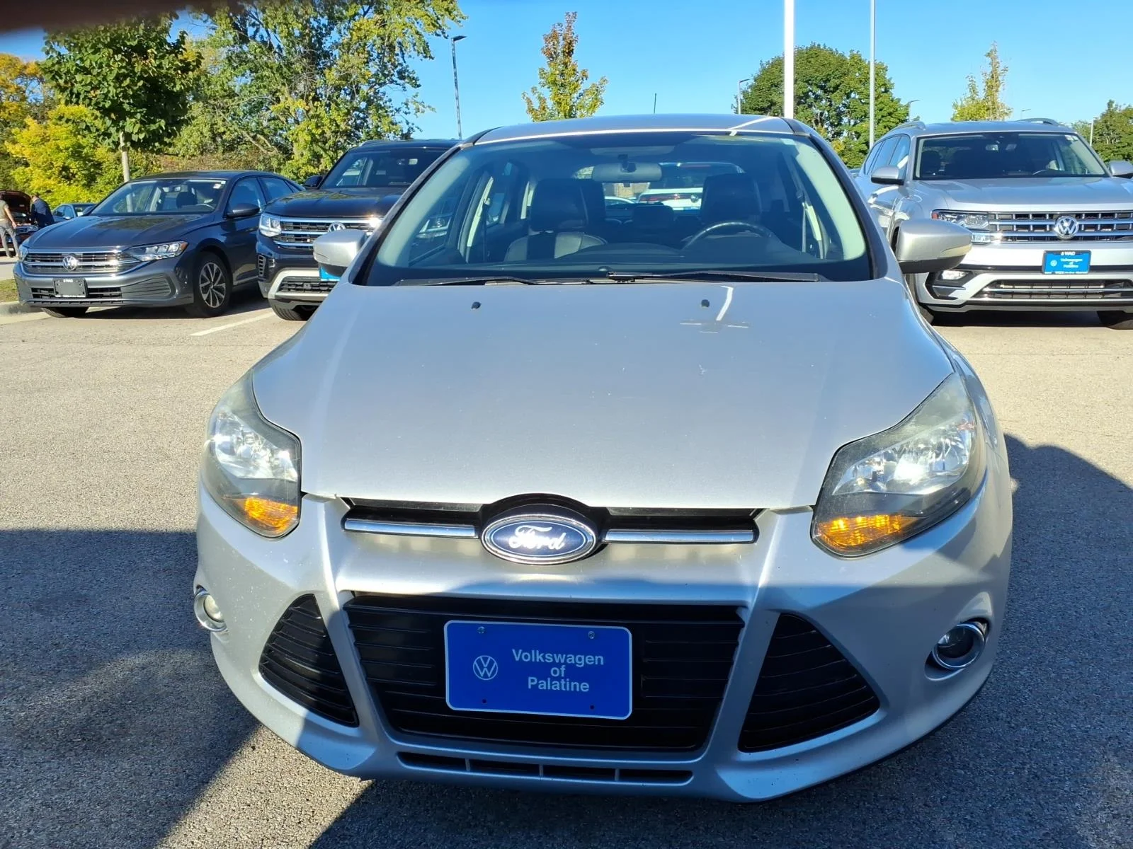 Used 2014 Ford Focus Titanium with VIN 1FADP3N2XEL292602 for sale in Palatine, IL