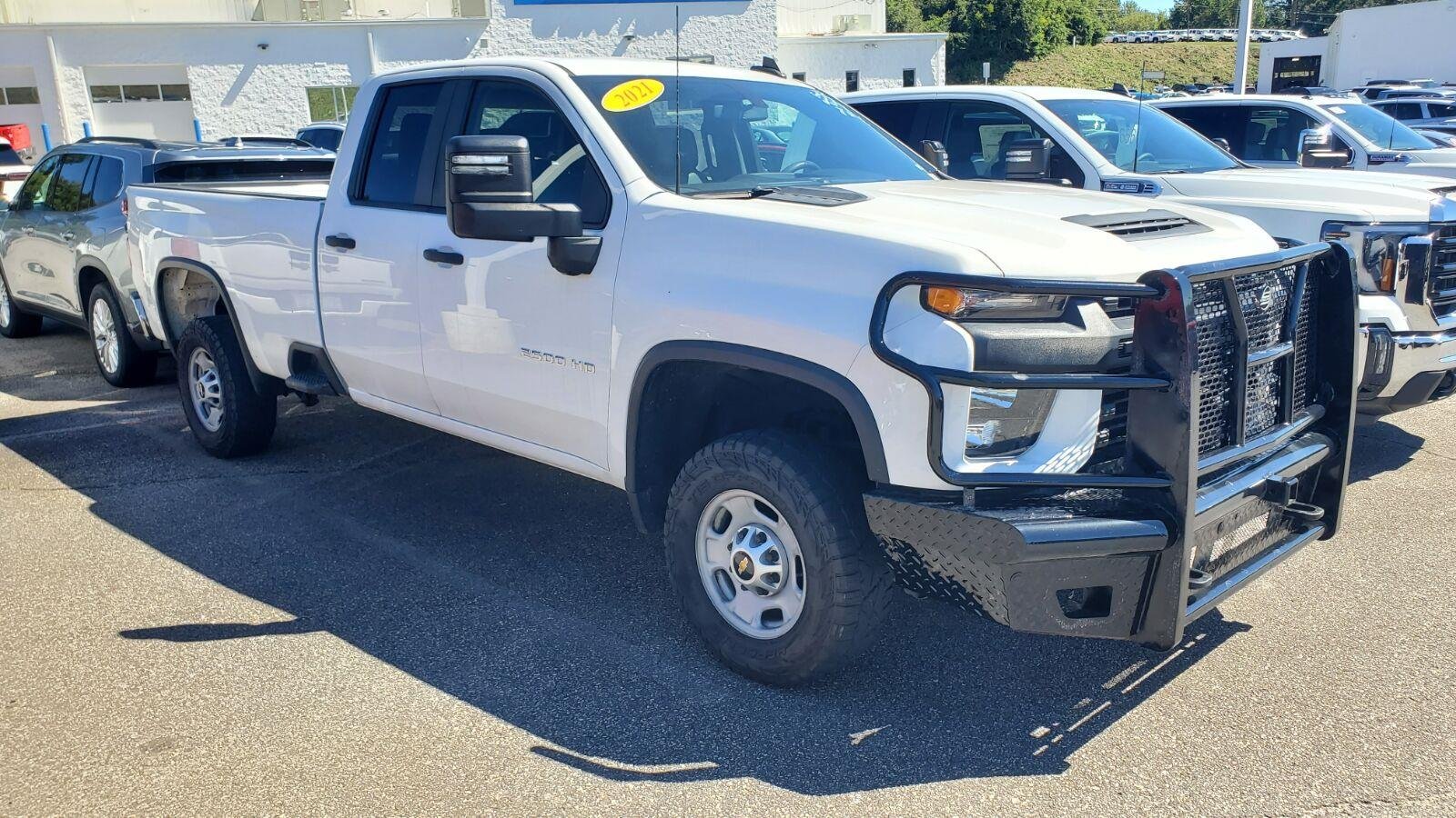 Used 2021 SUMMIT WHITE Chevrolet Work Truck image 2