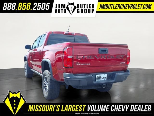 Used 2021 CHERRY RED TINTCOAT Chevrolet 4WD ZR2 image 3