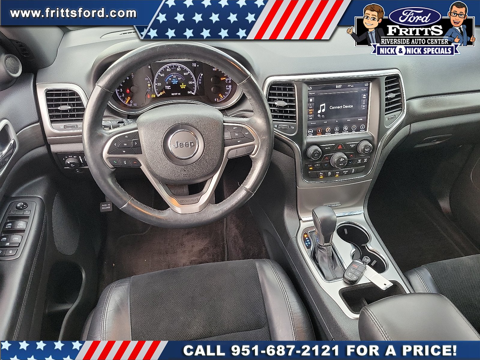 Certified Used 2018 Diamond Black Jeep Altitude 4x4 image 5
