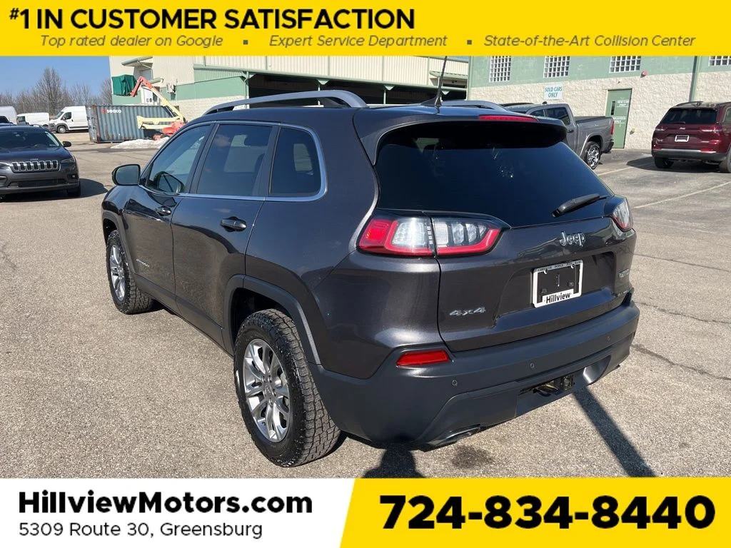 Certified Used 2020 Crystal Metallic Jeep Latitude Plus image 4