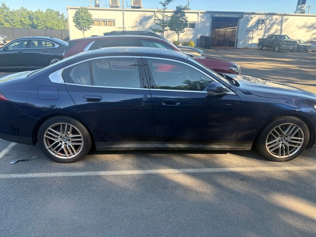 Certified Used 2024 Tanzanite Blue II Metallic BMW 530i xDrive image 6