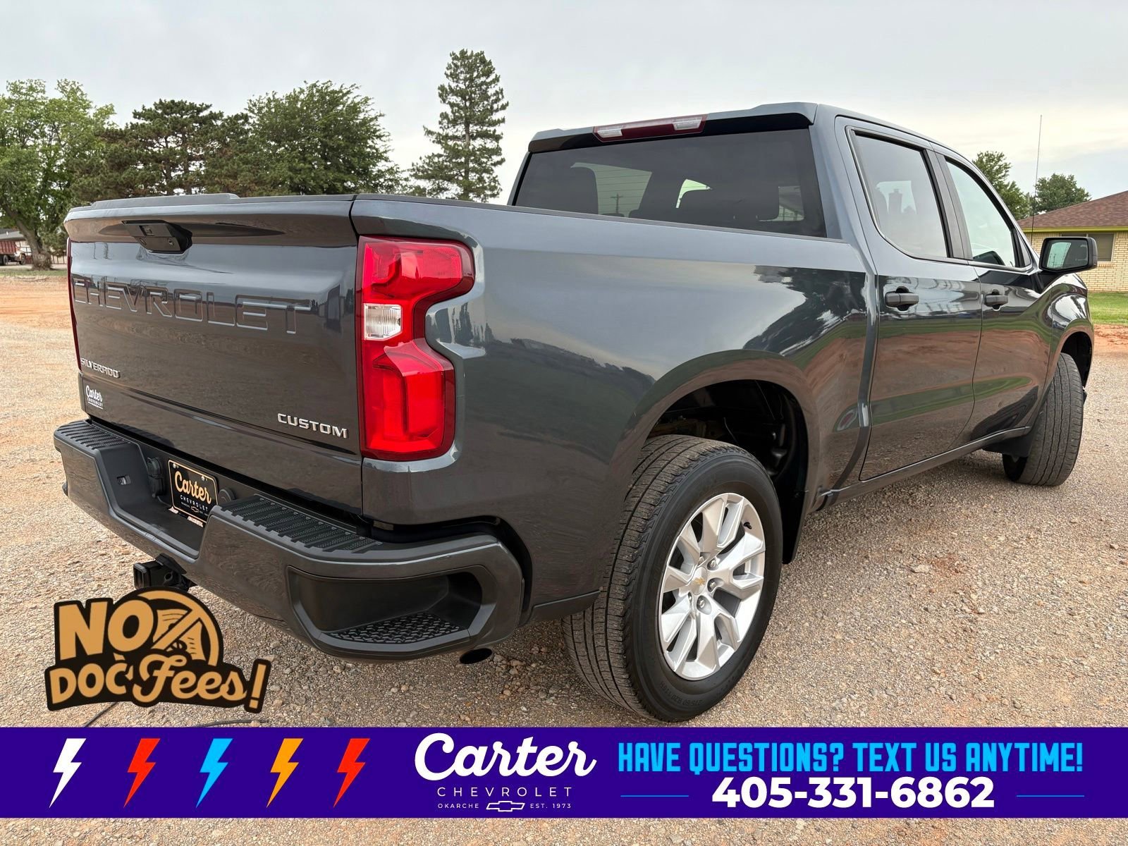 Used 2022 Shadow Gray Metallic Chevrolet Custom image 8