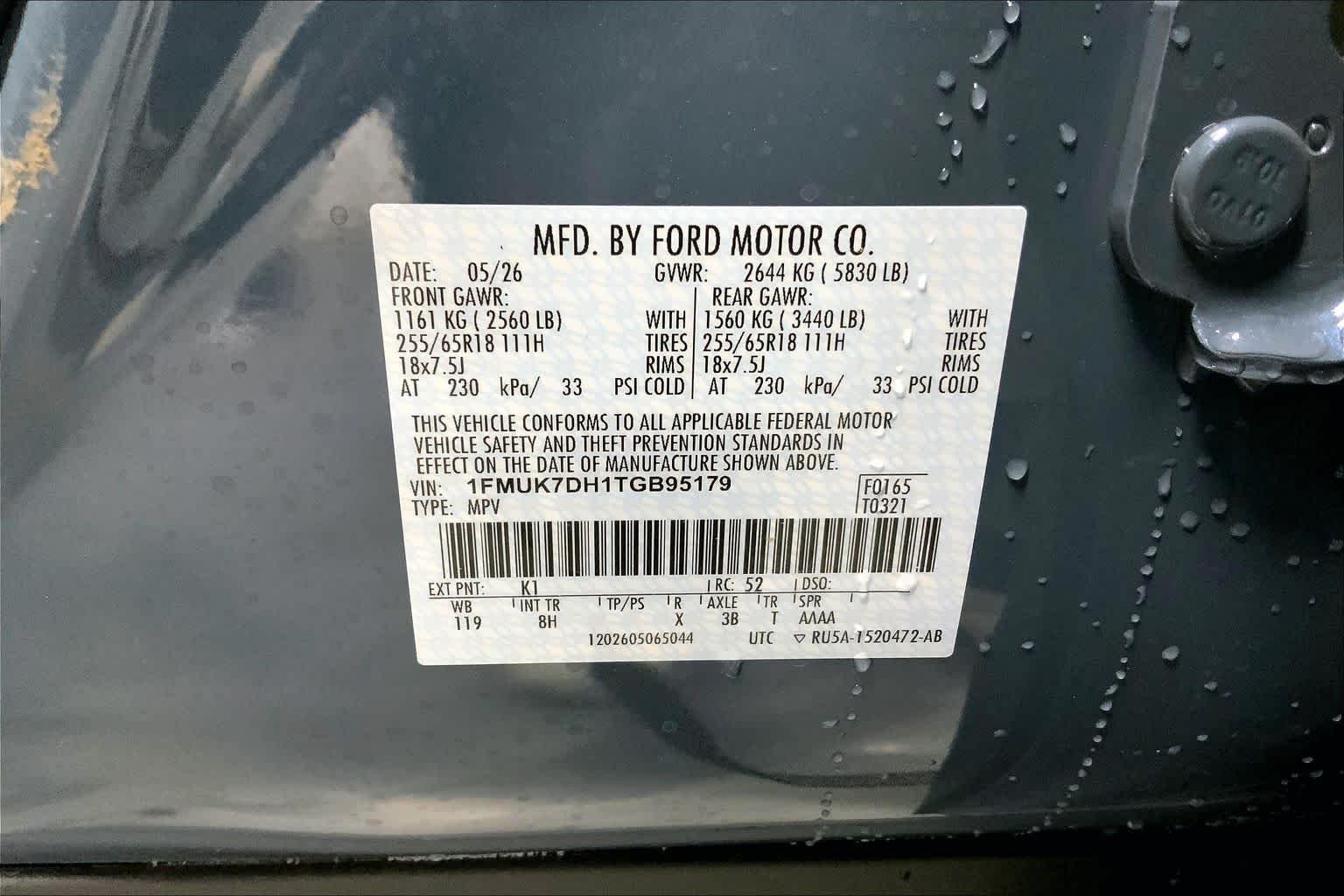 New 2026 Vapor Blue Metallic Ford Active image 22