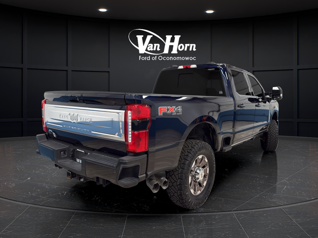 Used 2024 Antimatter Blue Metallic Ford King Ranch image 7