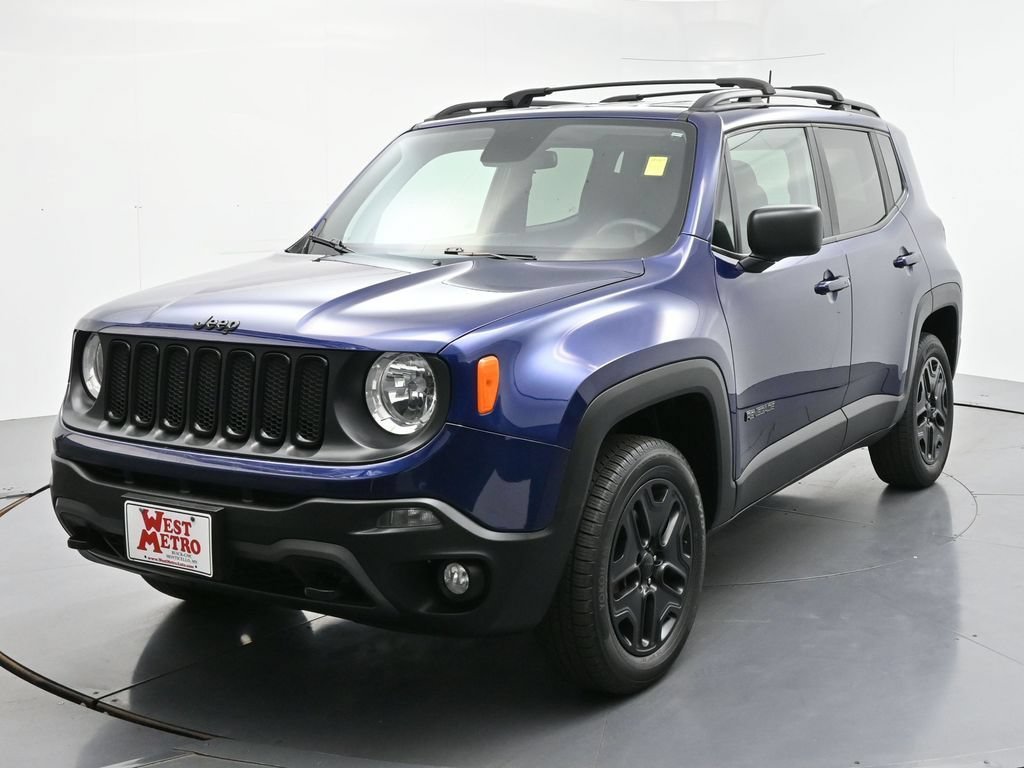 Used 2018 Jetset Blue Jeep Upland Edition image 3