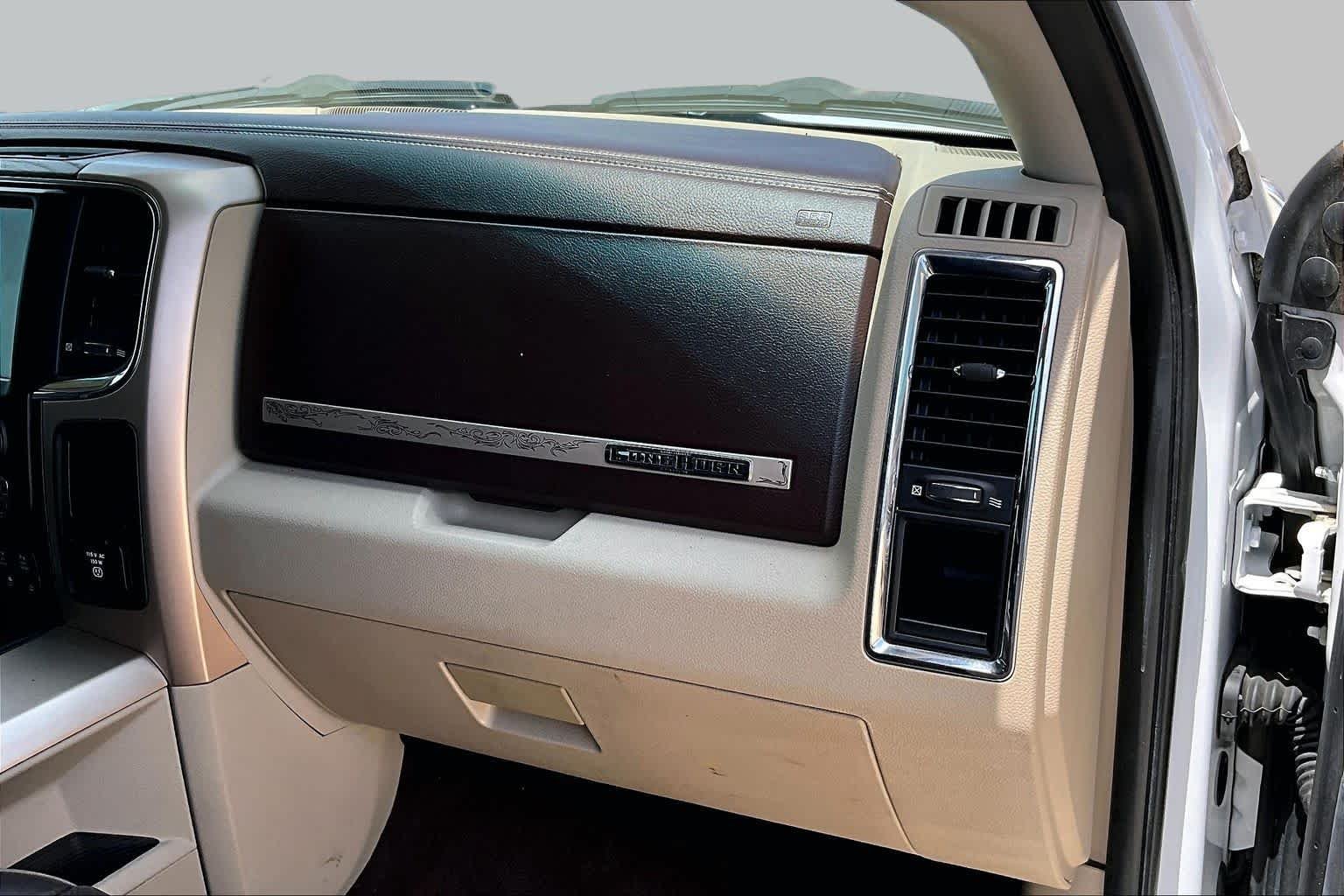 Used 2015 Bright White Clearcoat Ram Laramie Longhorn image 19