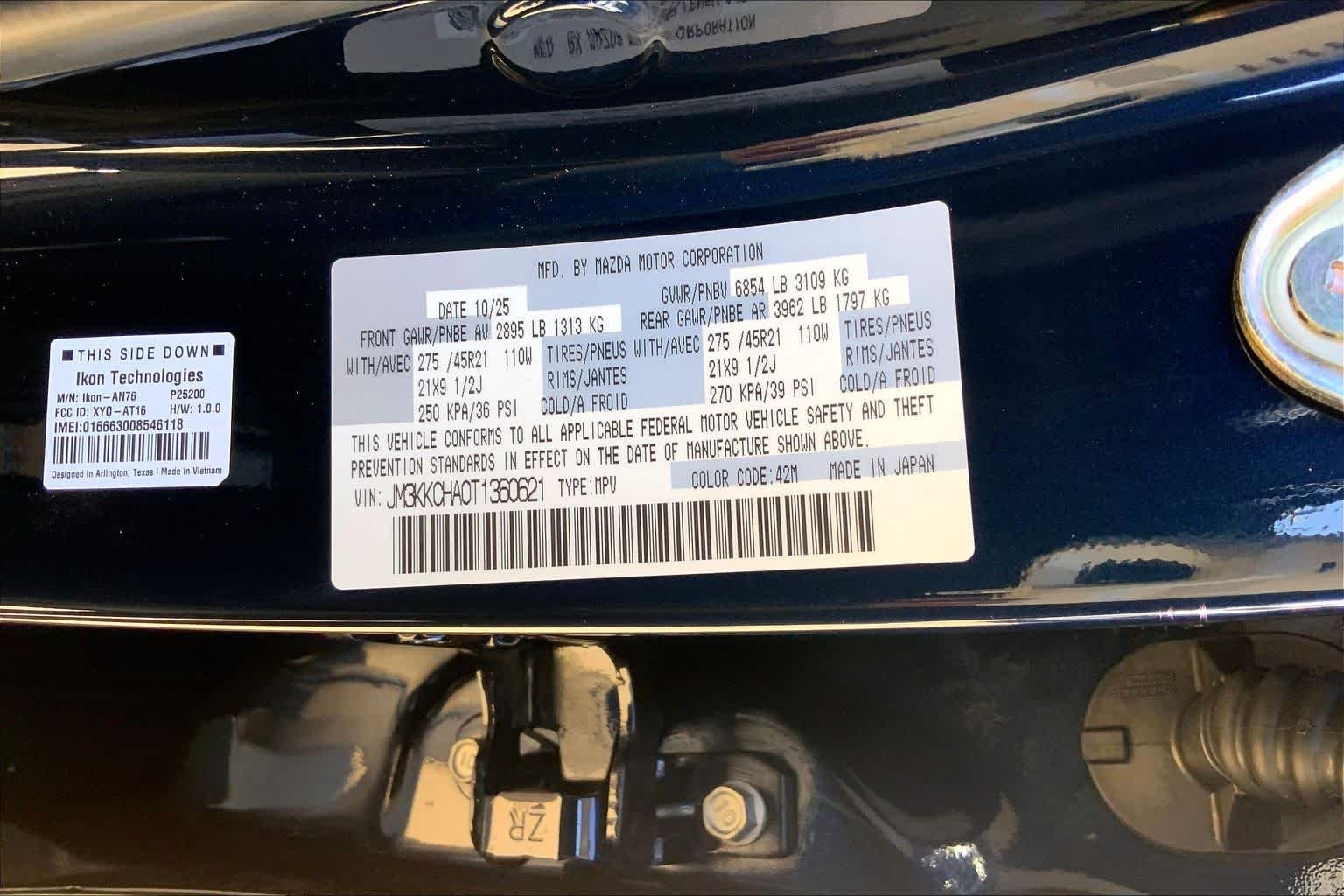 New 2026 Deep Crystal Blue Mica Mazda Premium Sport AWD image 19