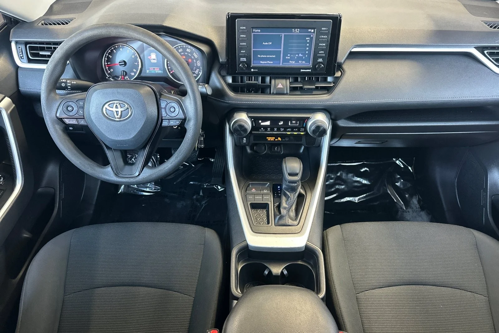 Used 2021 MIDNIGHT BLACK Toyota LE image 12