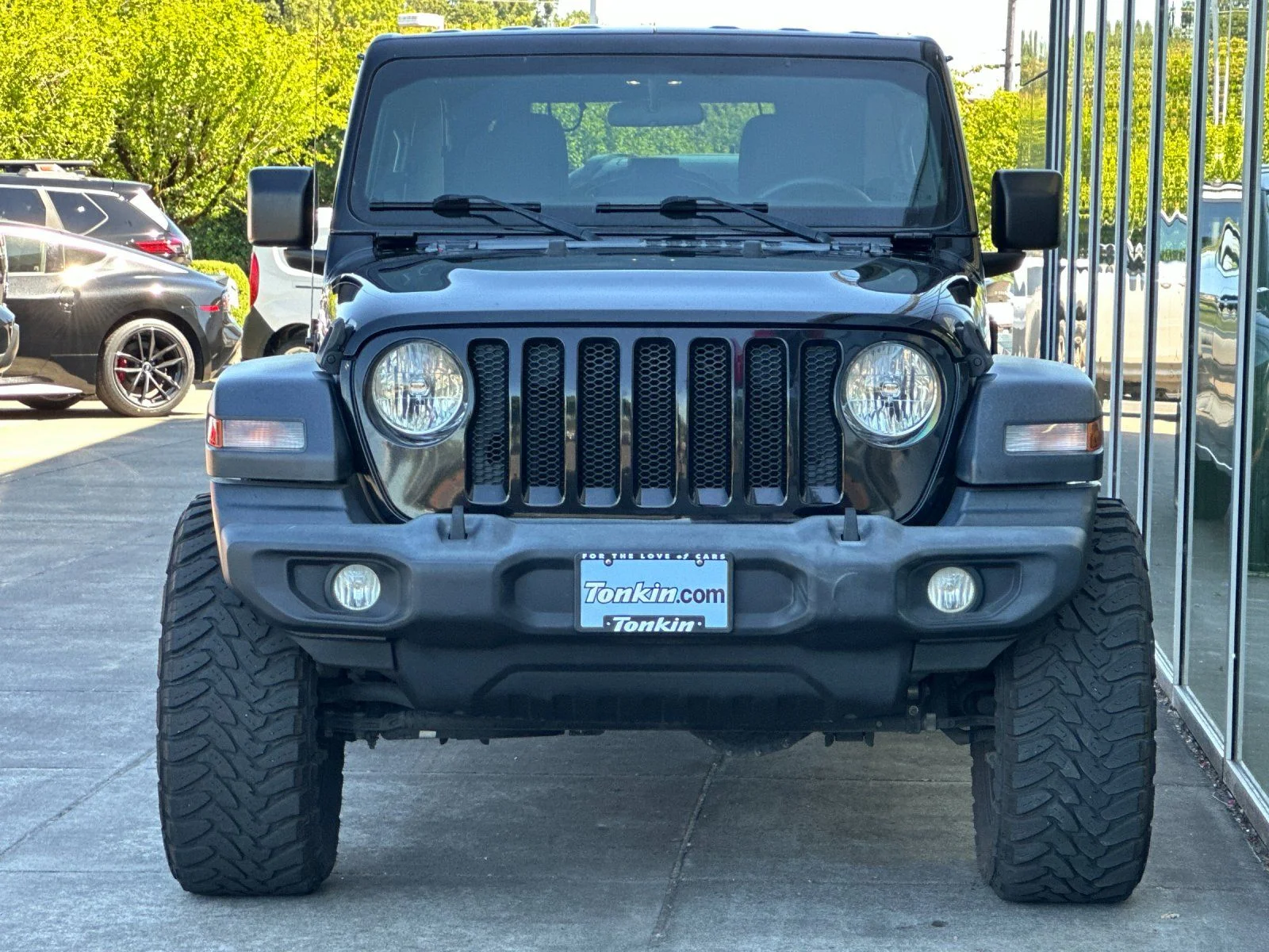 Used 2019 Black Clearcoat Jeep Unlimited Sport image 8