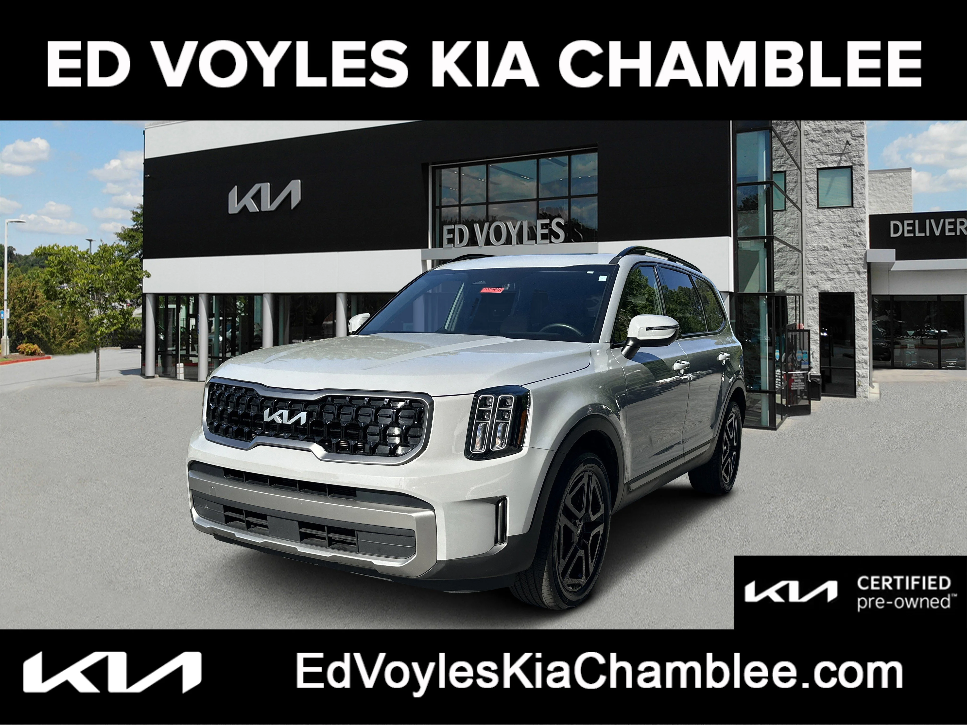 Certified Used 2023 Wolf Gray Kia EX X-Line image 1