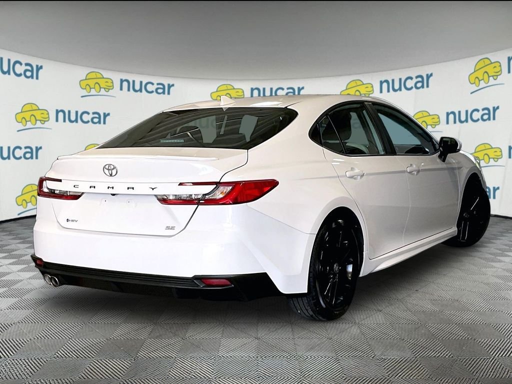 Used 2025 White Toyota SE image 6