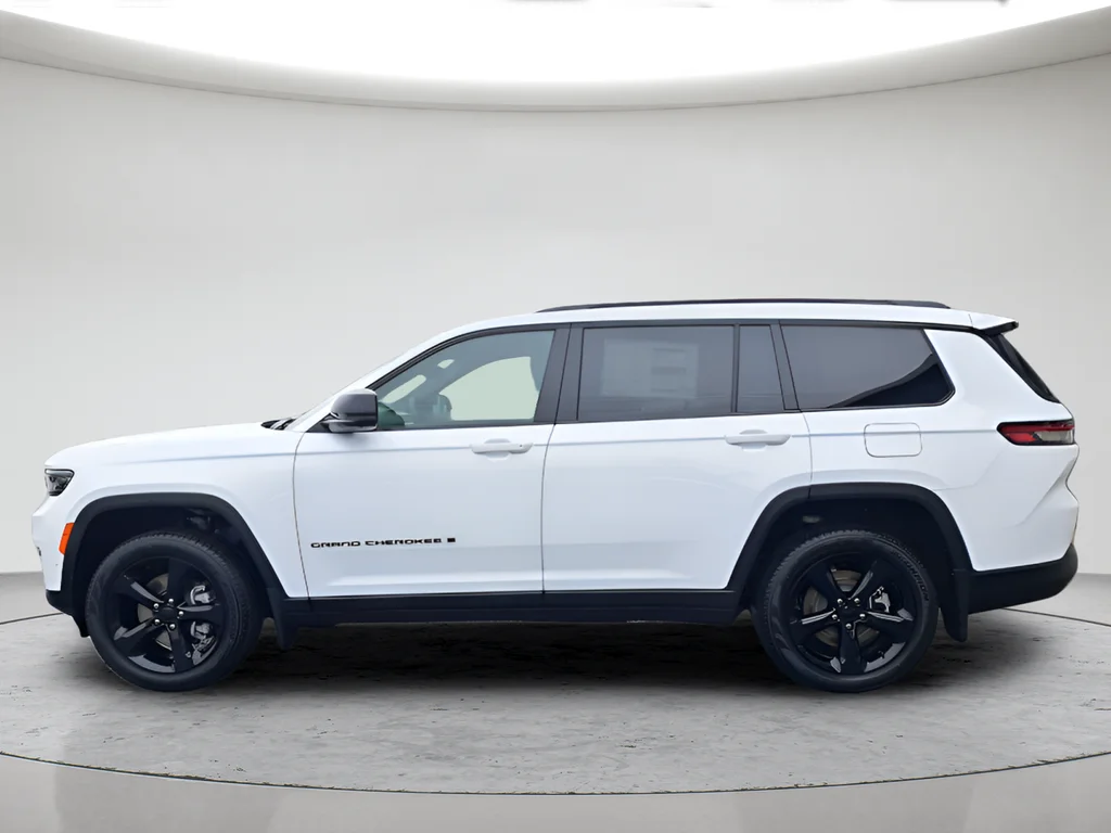 New 2025 Bright White Clear-Coat Exterior Paint Jeep Limited image 2