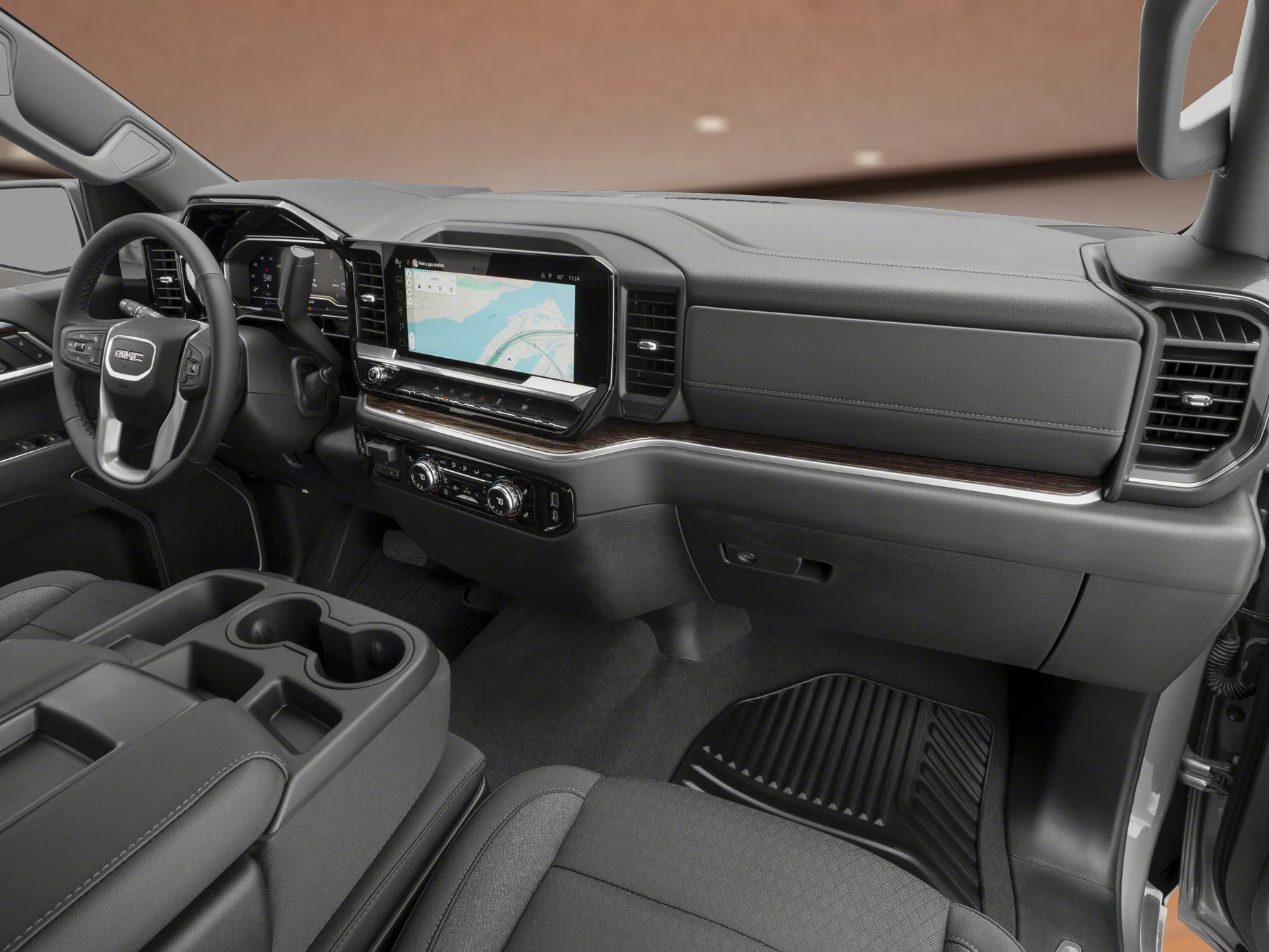 New 2026 White GMC Crew Cab Short Box 4-Wheel Drive Elevation image 11