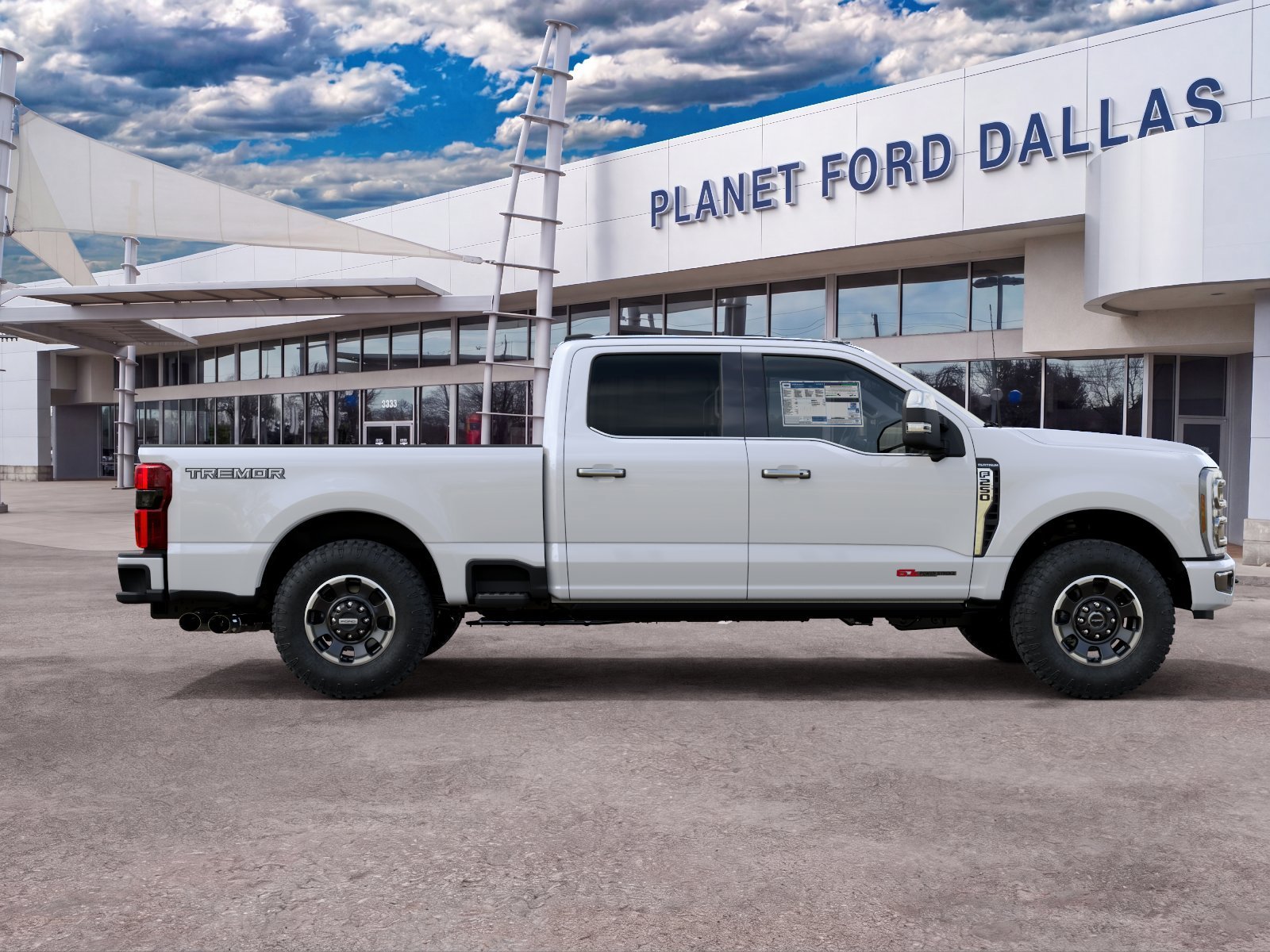 New 2027 Star White Ford F-250 Platinum image 5