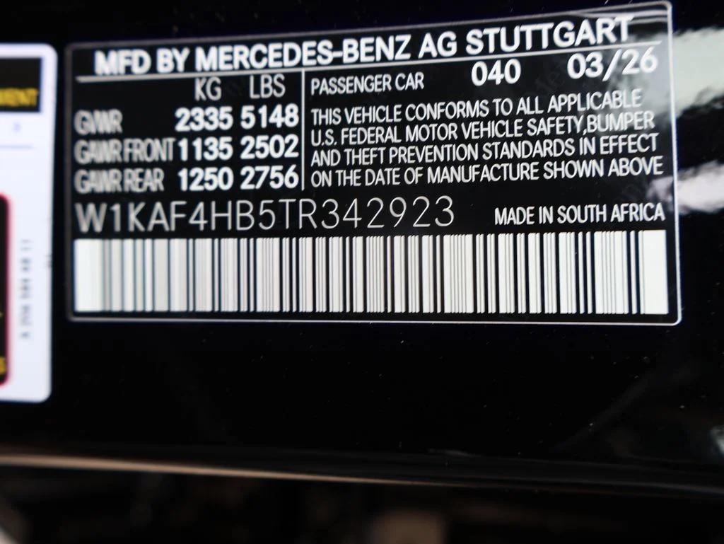 New 2026 Black Mercedes-Benz C 300 image 38