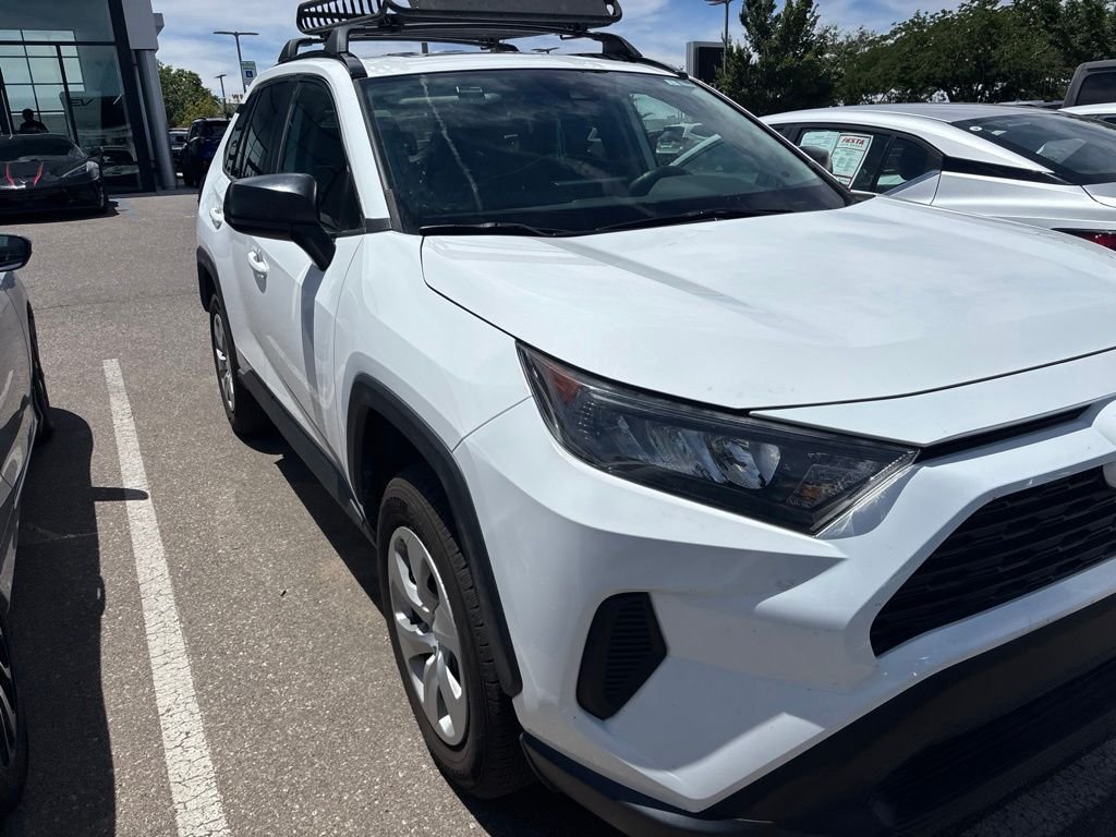 Used 2021 White Toyota LE image 4