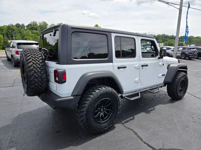 Used 2025 White Jeep Sport S image 8