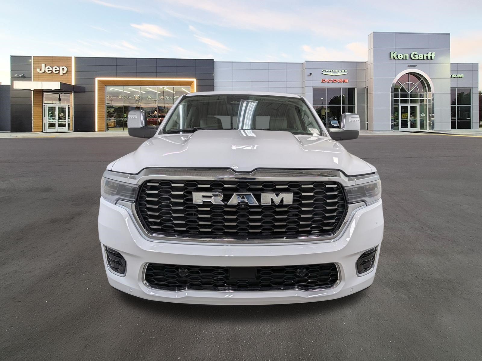 Used 2025 Bright White Clearcoat Ram Tungsten image 10