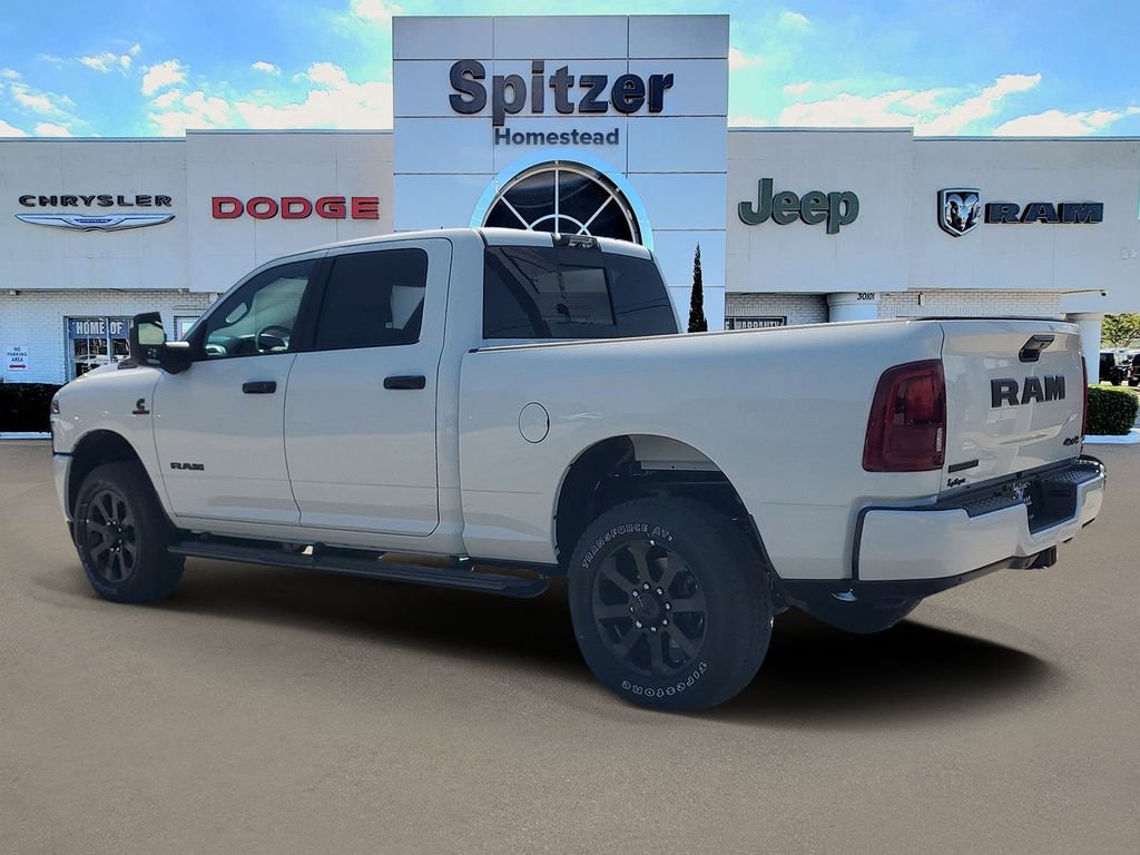 New 2026 Bright White Clear-Coat Exterior Paint RAM Big Horn image 3