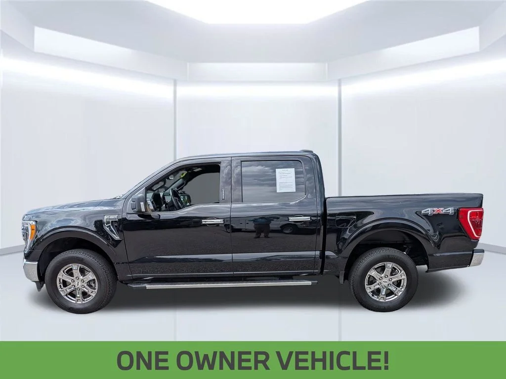 Used 2022 Black Ford XLT image 2