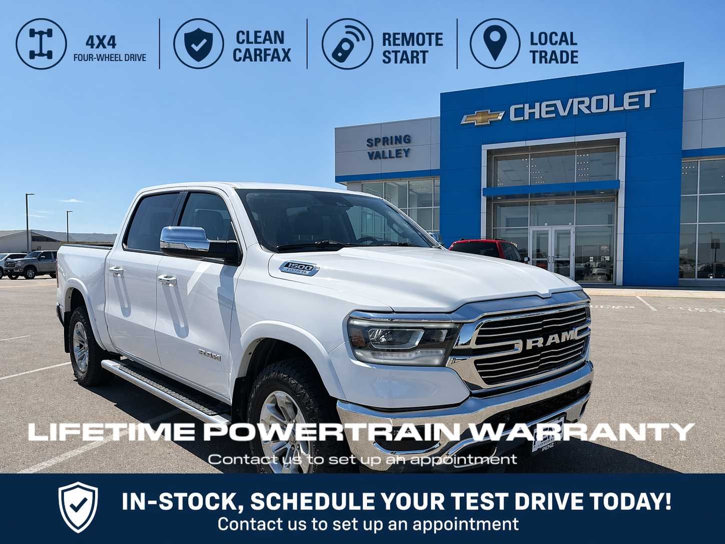2021 RAM 1500 Laramie 4x4 Crew Cab 5'7's photo