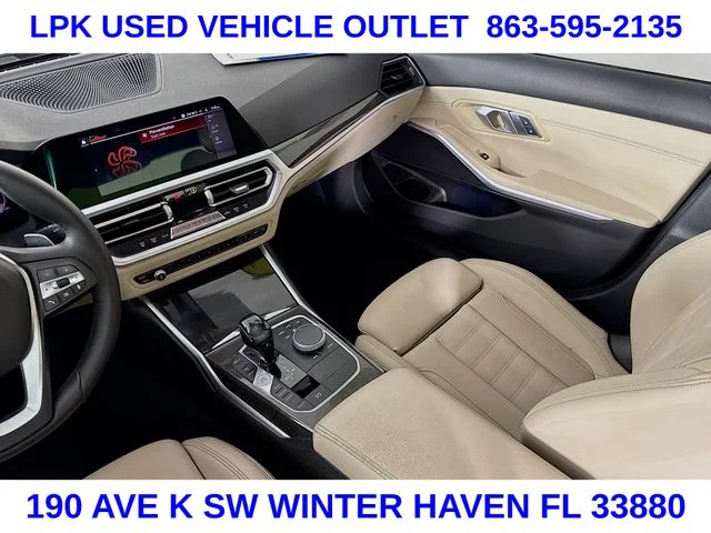Certified Used 2020 Blue BMW 330i image 23