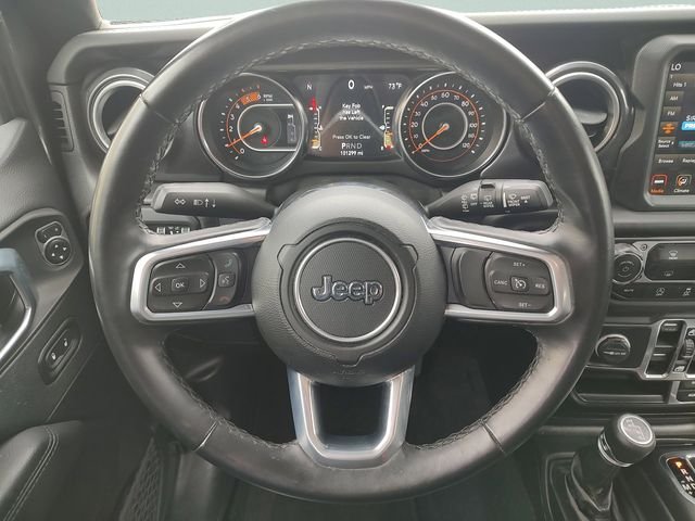 Used 2021 Gray Jeep Unlimited Sahara Altitude image 11