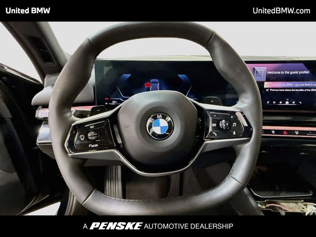 Certified Used 2026 Black Sapphire Metallic BMW 540i xDrive image 13