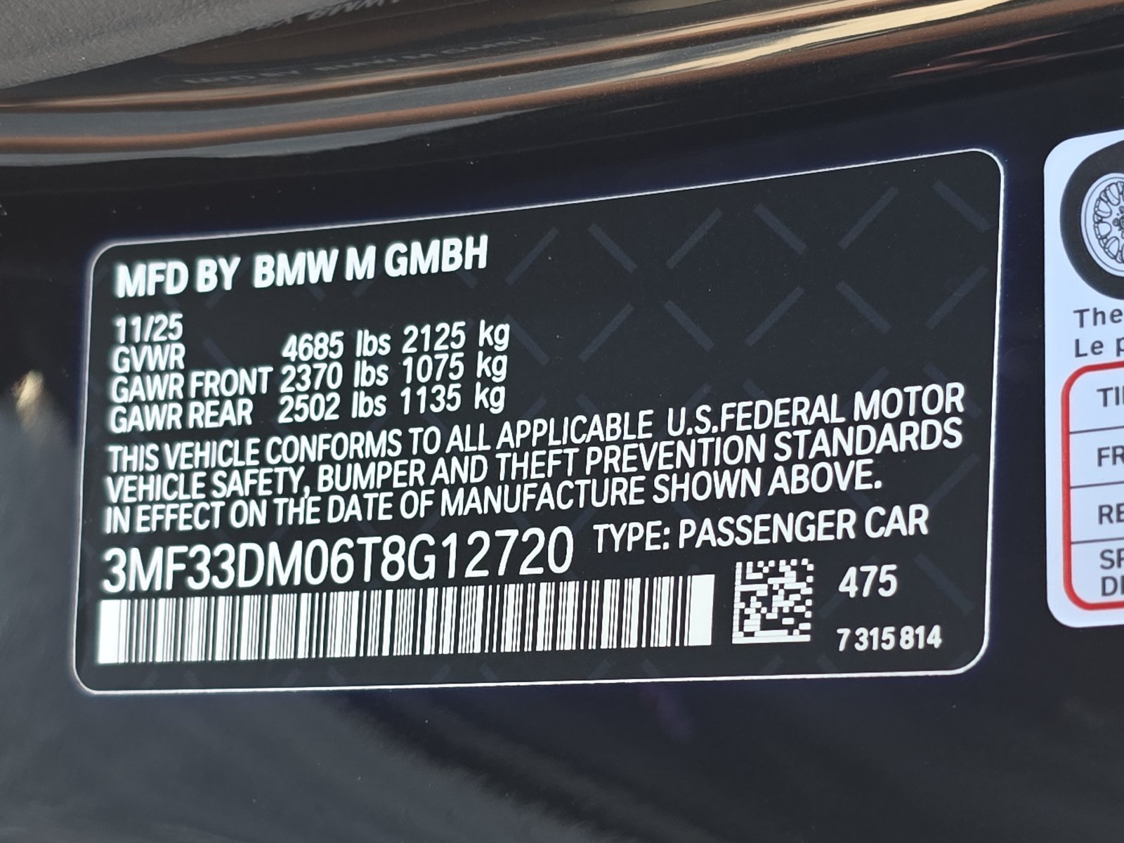 Used 2026 Black BMW CS image 30