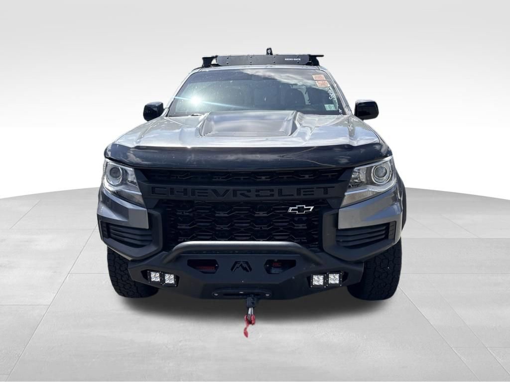 Used 2021 SATIN STEEL METALLIC Chevrolet 4WD ZR2 image 4