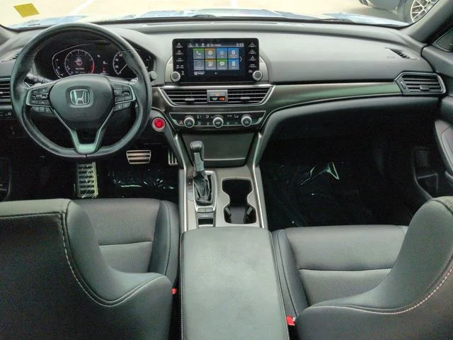 Certified Used 2021 Blue Honda Sport image 14