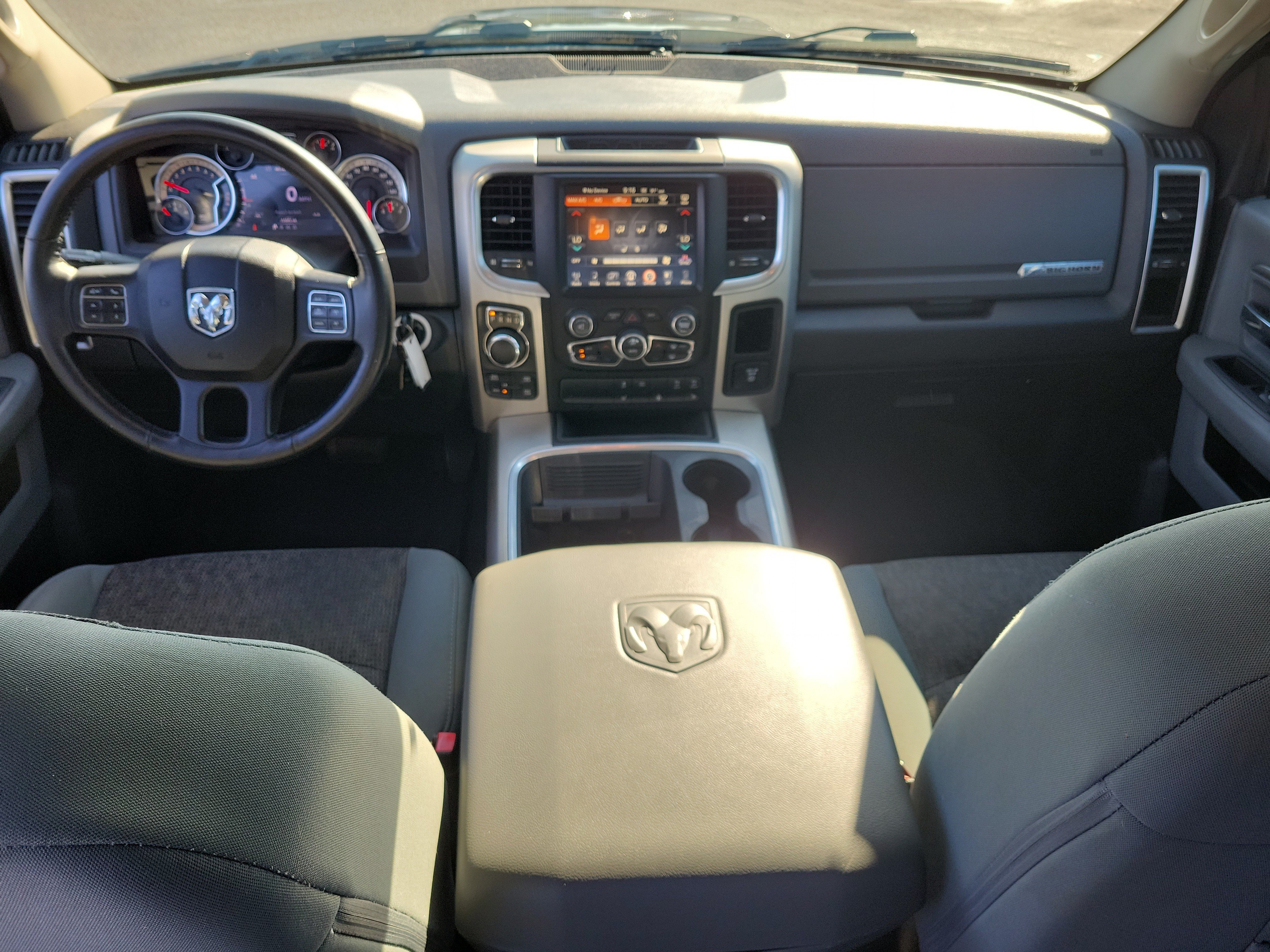 Used 2017 Granite Crystal Metallic Clearcoat Ram Big Horn image 14