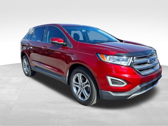 Used 2017 Red Ford Titanium image 14