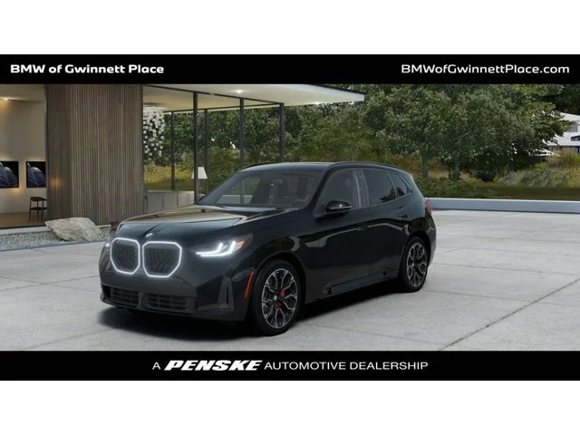 New 2026 Black Sapphire Metallic BMW X3 30 image 1
