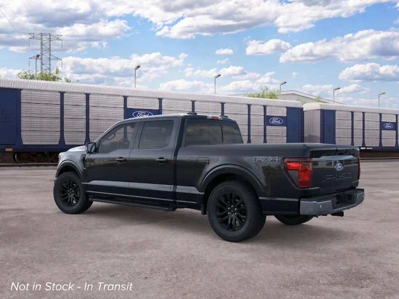 New 2026 Agate Black Metallic Ford XLT image 4