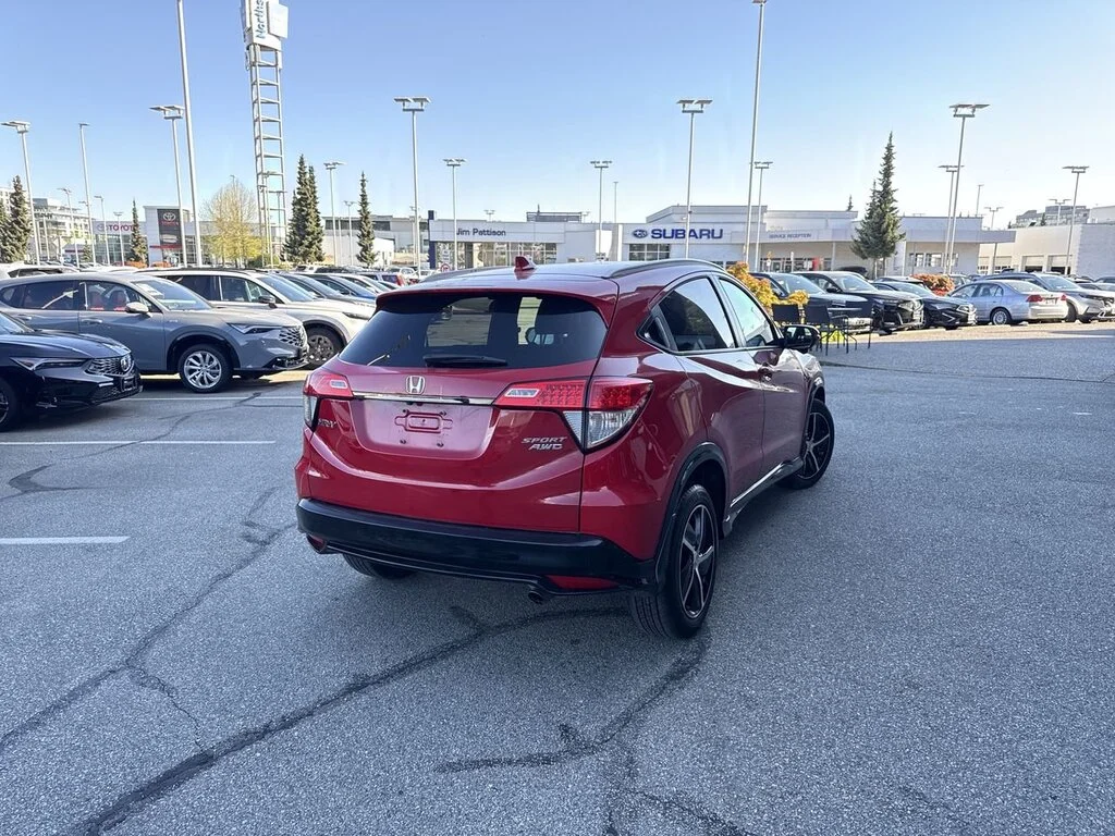 Used 2022 Milano Red Honda Sport 4WD Certified Pre-Owned   Local BC   Clean T image 7