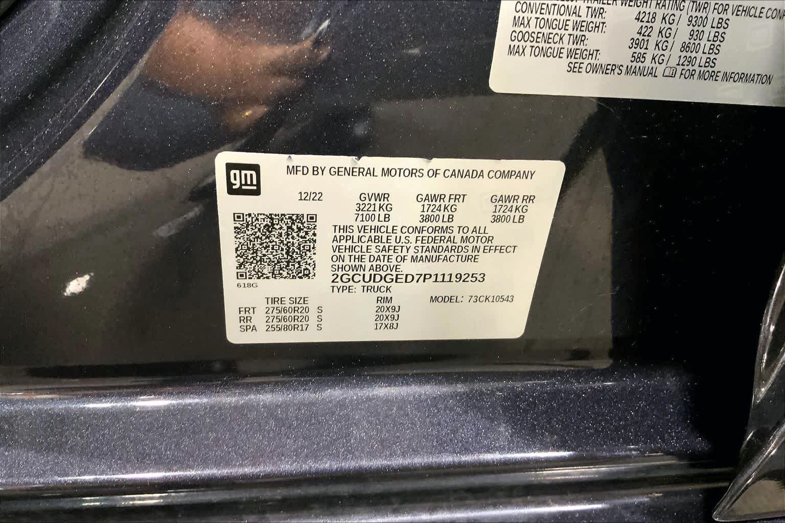 Used 2023 Dark Ash Metallic Chevrolet LTZ image 37