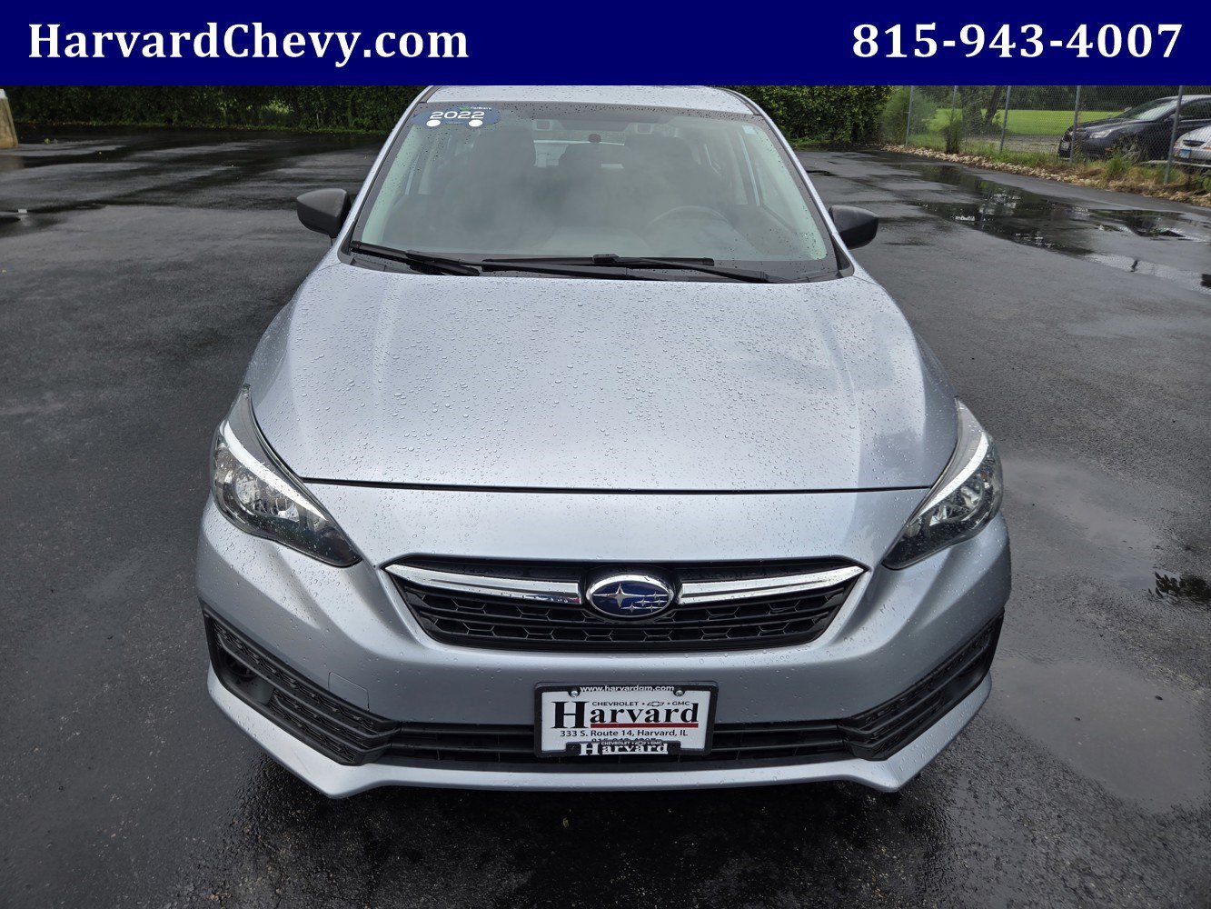 Used 2022 Subaru Impreza Base with VIN 4S3GKAB61N3607482 for sale in Harvard, IL