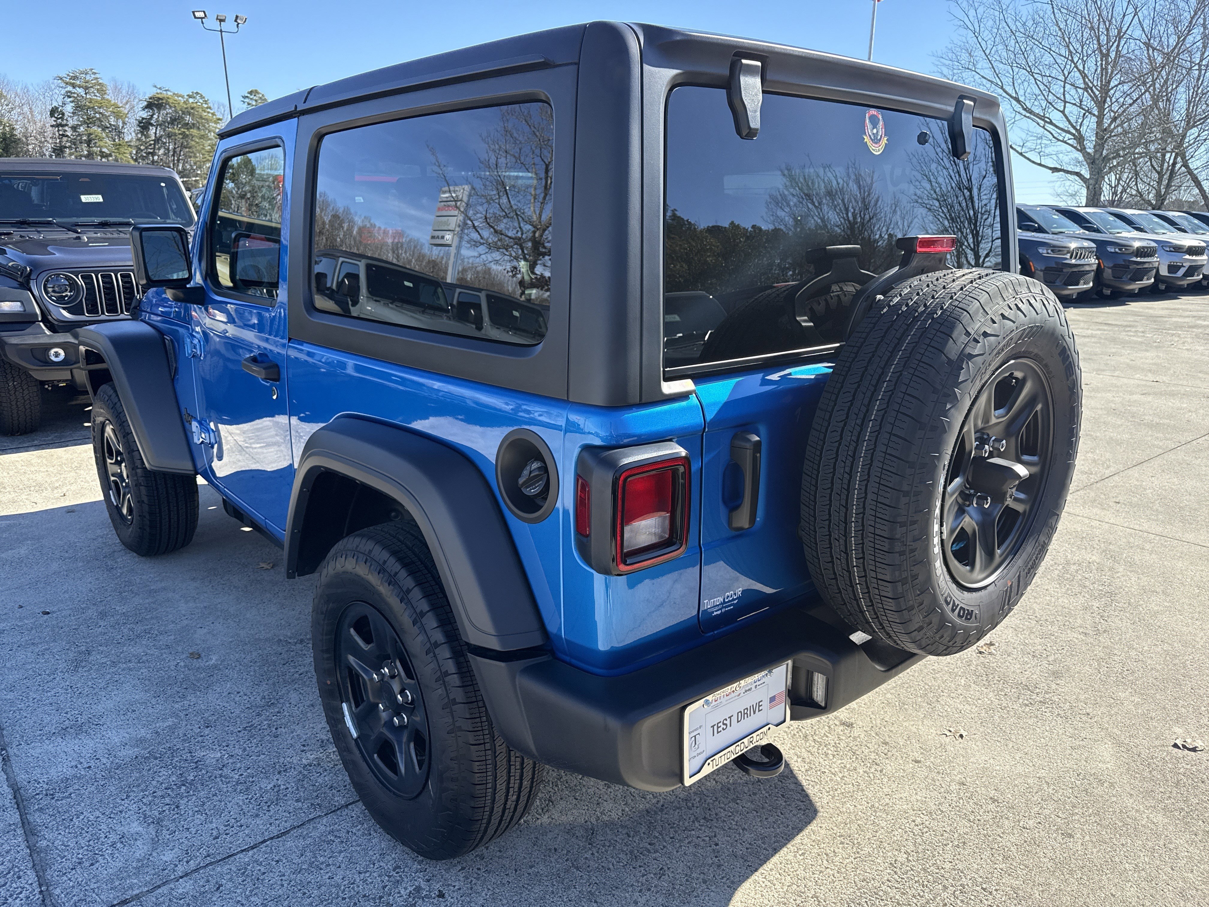 New 2026 Hydro Blue Pearlcoat Jeep Sport image 5