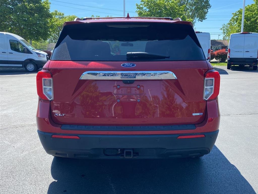 Used 2020 Rapid Red Metallic Tinted Clearcoat Ford XLT image 10